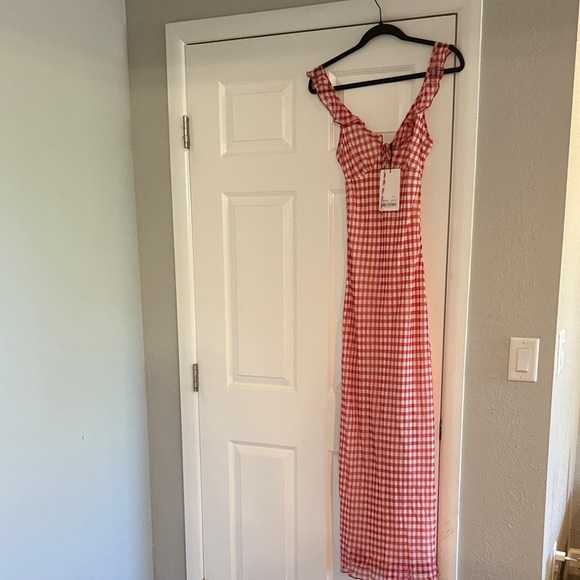 NWT Realisation Par The Heidi Rouge Gingham dress size xs - Picture 1 of 2